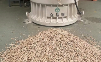 木屑顆粒機加工環(huán)保燃料顆粒，用綠色昭示未來